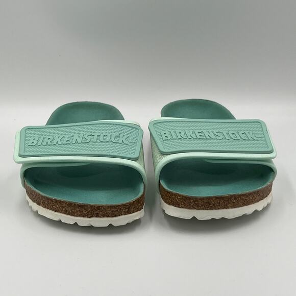 Birkenstock Tema Mint Textile Sandals Slides 38 / 7 Narrow - Picture 5 of 8